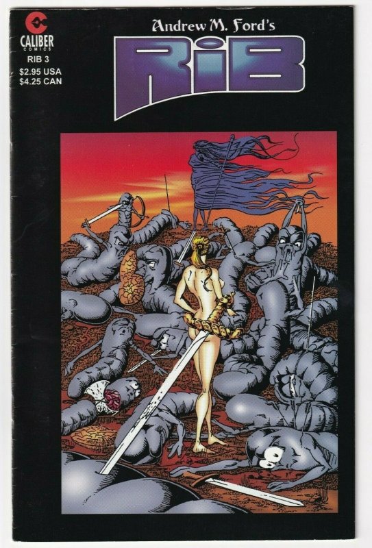 Rib #3 October 1997 Caliber Comics Andrew M Ford