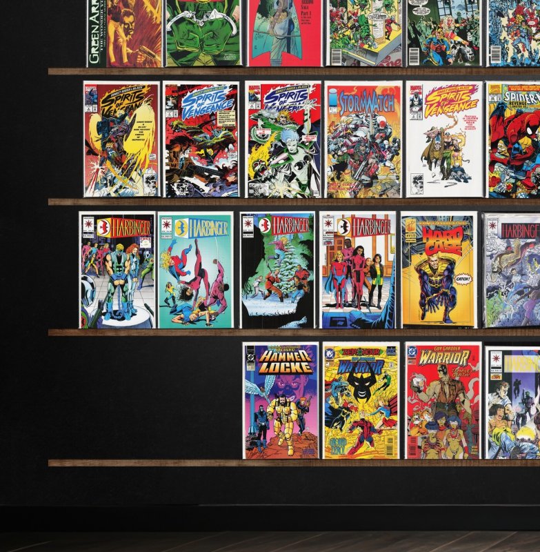 Huge Lot 150+ Comics with Harbinger, Hardcase, X-Factor, Damage Control & More!