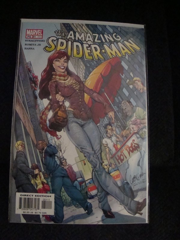 Amazing Spider-Man #51 (492) J. Scott Campbell Mary Jane Cover Straczynski