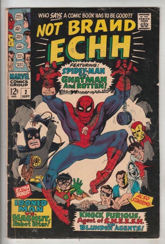 Not Brand Echh #2 (Sep-67) VG/FN Mid-Grade Thor, Hulk, Captain America