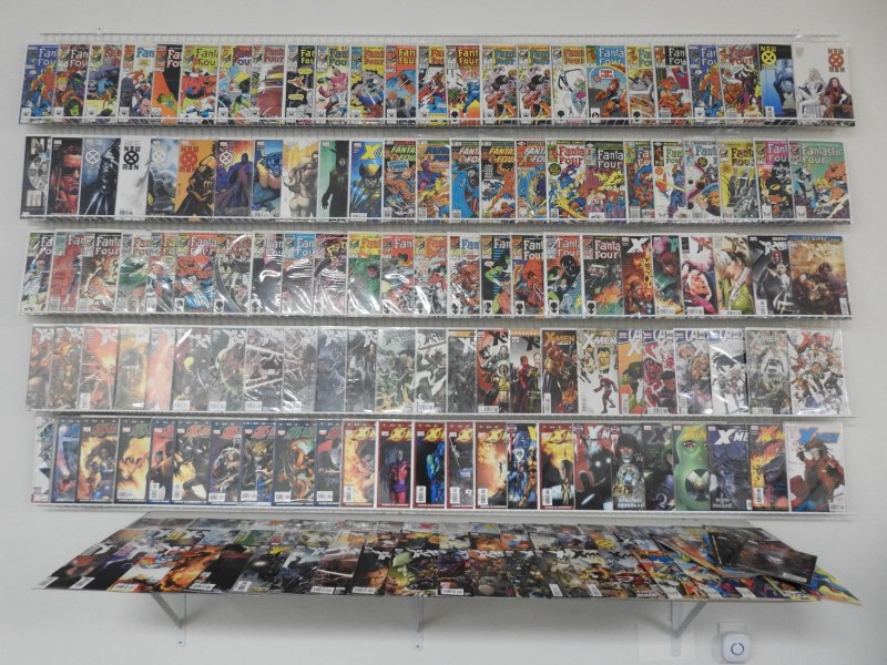 Huge Lot of 180+ Comics W/ Fantastic Four, X-Men, +More! Avg. VF- Condition!