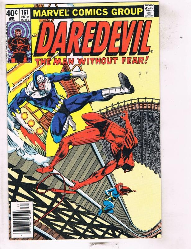 Daredevil # 161 VF/NM Marvel Comic Book Bullseye Black Widow Frank Miller MK4