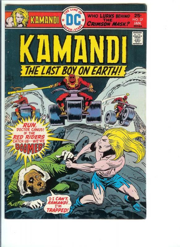 Kamandi, The Last Boy On Earth  #37 Jan. 1976 (VF)