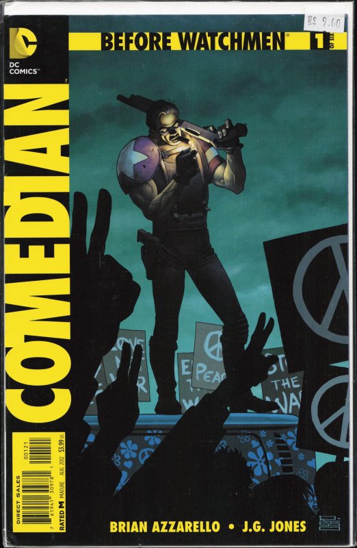 Before Watchmen: Comedian #1 Risso Cover (2012) Comedian