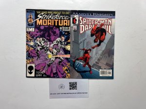 2 Marvel Comics Marvel Knights # 1 + Strikeforce: Morituri # 1 Avengers 12 JS46