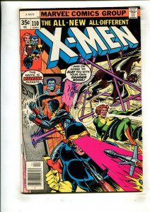 UNCANNY X-MEN #110 (5.5/6.0) DAVE COCKRUM COVER, PHOENIX JOINS THE X-MEN!! 1978