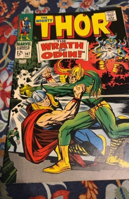 Thor #147 (1967)the wrath of Odin/ Loki app