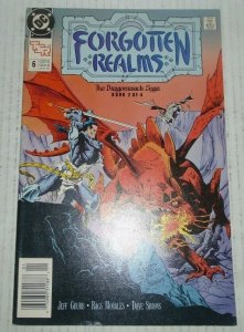 Forgotten Realms # 6 The Dragonreach Saga Book 2 January 1990 DC