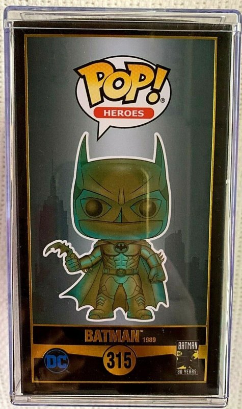 ?~FUNKO~BATMAN #315~?~SPECIAL EDITION  BATMAN 1989 PATINA w/HARD PROTECTOR~?