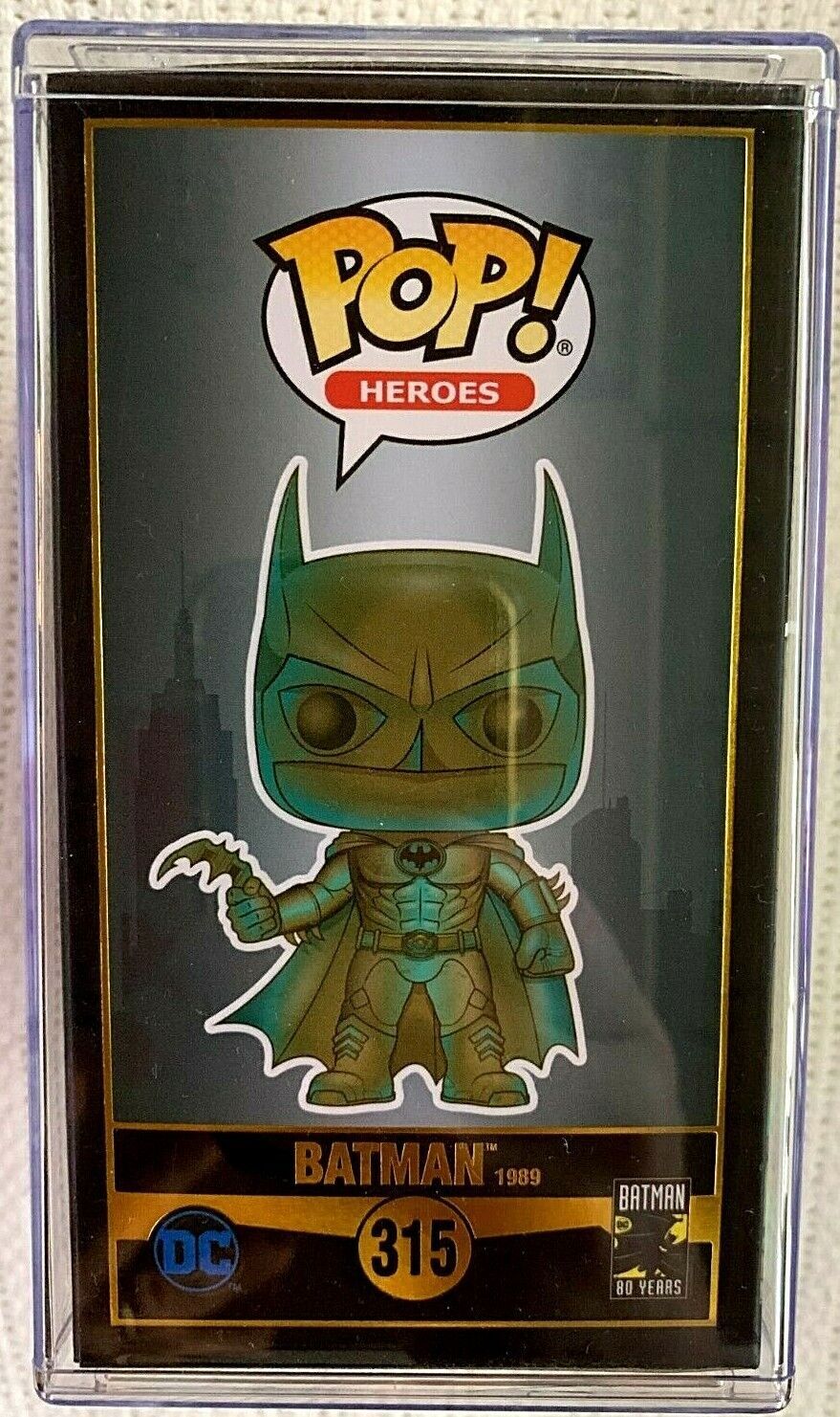 Funko~Batman #315~~Special Edition Batman 1989 Patina W/Hard