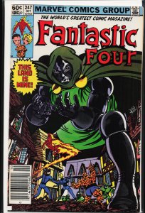 Fantastic Four #247 (1982) Fantastic Four [Key Issue]