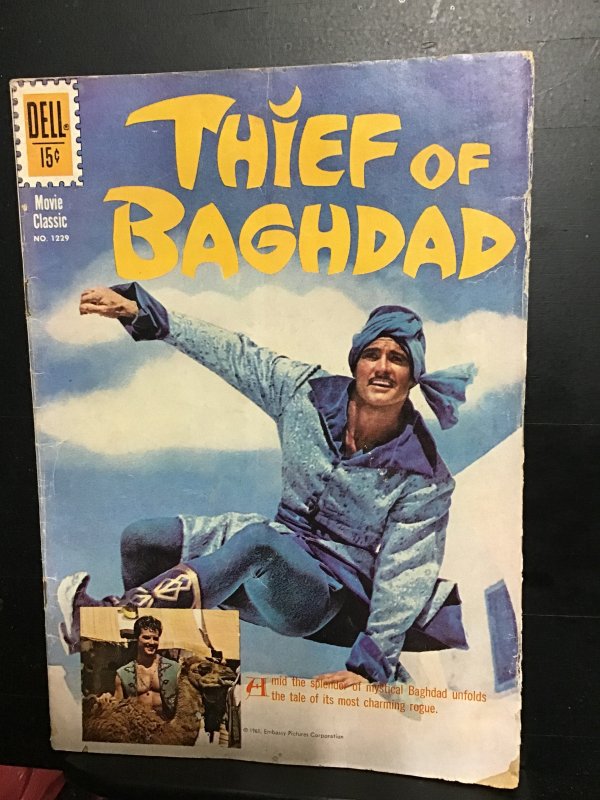 Four Color #1229 (1961) Mid-grade Thief of Baghdad! Movie Comic! VG/FN Wow!