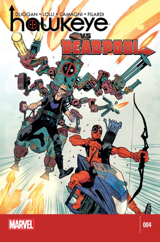 2014 Hawkeye vs. Deadpool #4