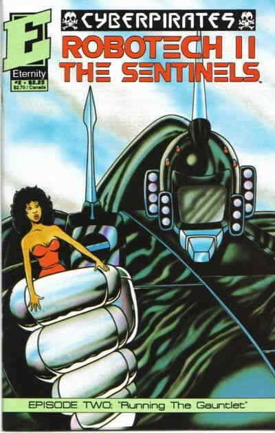 Robotech II: The Sentinels Cyberpirates #2 VF; Eternity | save on shipping - det