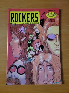 Rockers #3 ~ VERY FINE - NEAR MINT NM ~ 1988 Rip Off Press Comics UNDERGROUND
