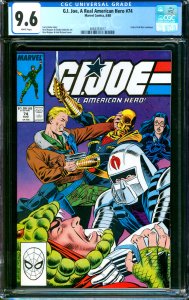 GI Joe #74 Marvel Comics 1988 CGC 9.6