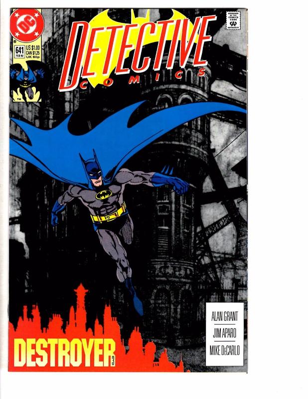 6 Detective Comics Feat. Batman DC Comic Books # 640 641 642 643 644 645 AB6