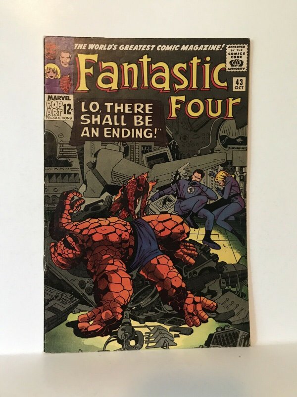 Fantastic Four #43- Frightful Four App.