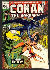 Conan The Barbarian #9 VG 4.0 Marvel Comics