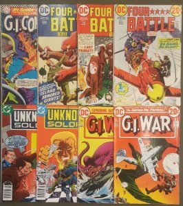 DC WAR COMICS LOT (1966-1978)
