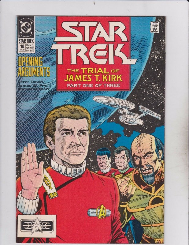 DC Comic! Star Trek! Issue 10!