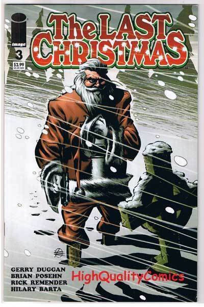 LAST CHRISTMAS 3, VF+, Zombies, Horror, Rick Remender, 2006, Xmas, Santa