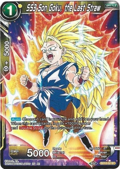 SSJ3 Goku Card