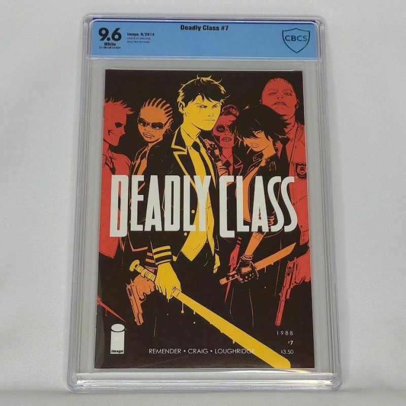 Deadly Class #7 Image 2014 CBCS 9.6 Wes Craig Rick Remender