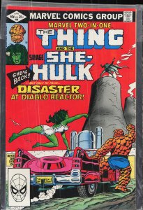 Marvel Two-in-One #88 (1982) The Thing
