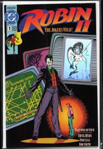 Robin II: The Joker's Wild! #1 Video Screens Cover (1991)