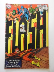 The Flash #174 (1967) GD Condition centerfold detached bottom staple