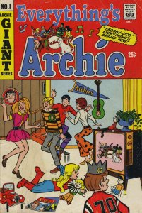 Everything's Archie #1 VG ; Archie | low grade comic May 1969 Giant Series The A