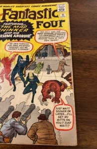 Fantastic Four #15 (1963)Thenmad thinker and his android lower grade
