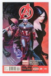Avengers #10 (2012 v5) Jonathan Hickman Wolverine Hulk NM