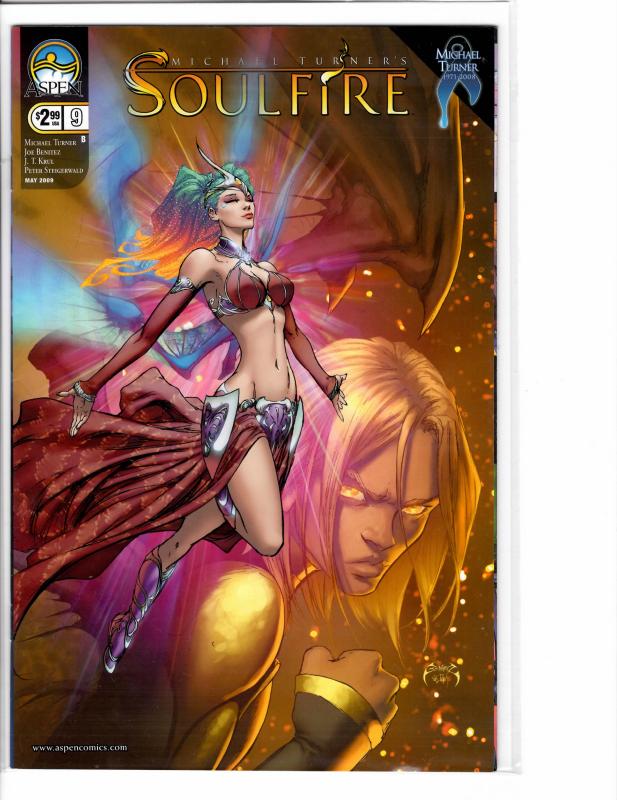 Soulfire (2009) 9 Cover B NM- (9.2)