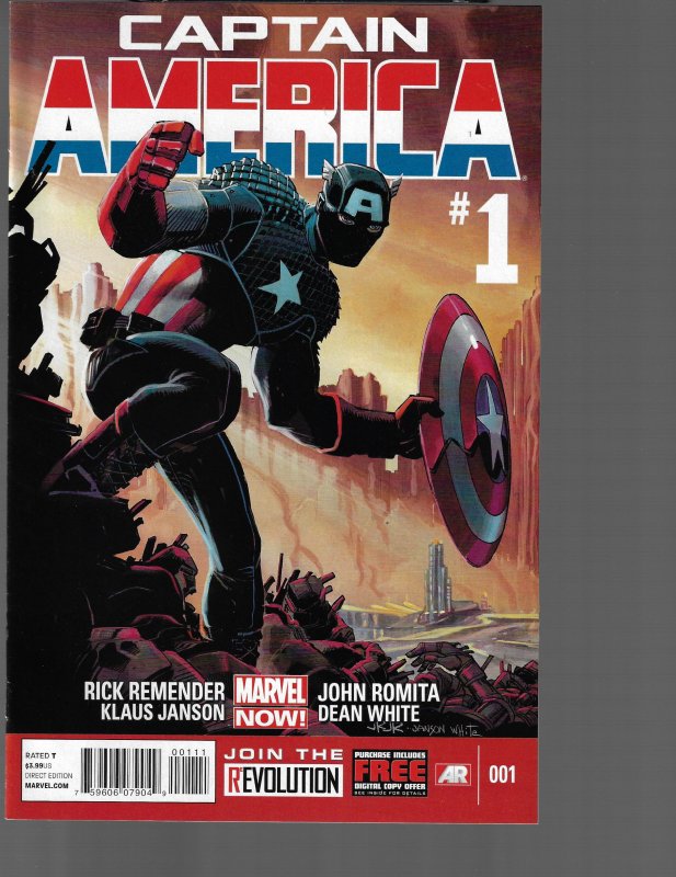 Captain America #1 (Marvel, 2013) NM