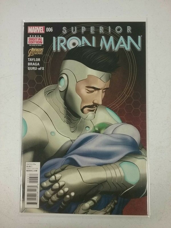 Superior Iron Man #6 (2015) Marvel Comic NW31