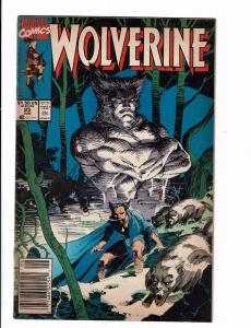 7 Wolverine Marvel Comic Books #24 25 26 31 32 33 34 X-Men Sabretooth Storm J120