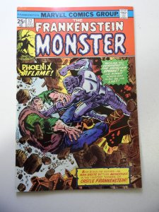 The Frankenstein Monster #17 FN Condition