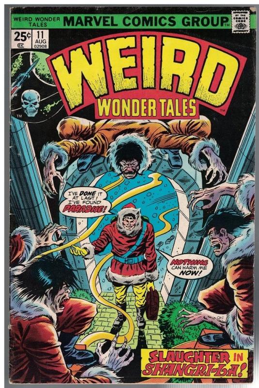 WEIRD WONDER TALES 11 G-VG Aug. 1975