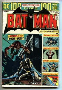 BATMAN #255 1974-DC-comic book-100 PAGE SUPER SPECTACULAR FN/VF