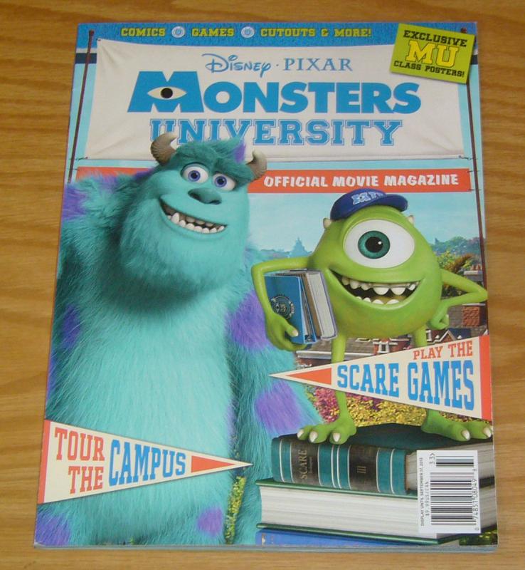 Disney/Pixar's Monsters University Official Movie Magazine #1 VF/NM comics/games