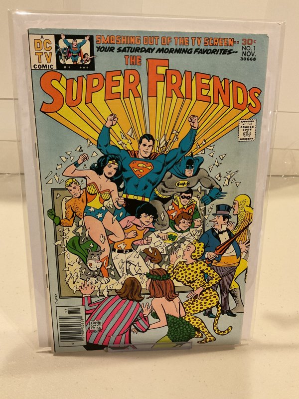 Super Friends #1  VG  1976