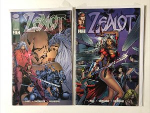 Zealot #1 2 Image Comics Wildcats 1995 Spine Wear Save Combine Shipping 