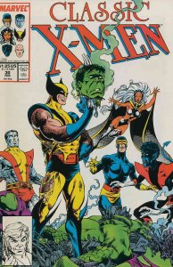 Classic X-Men #30 VF ; Marvel | reprints 124
