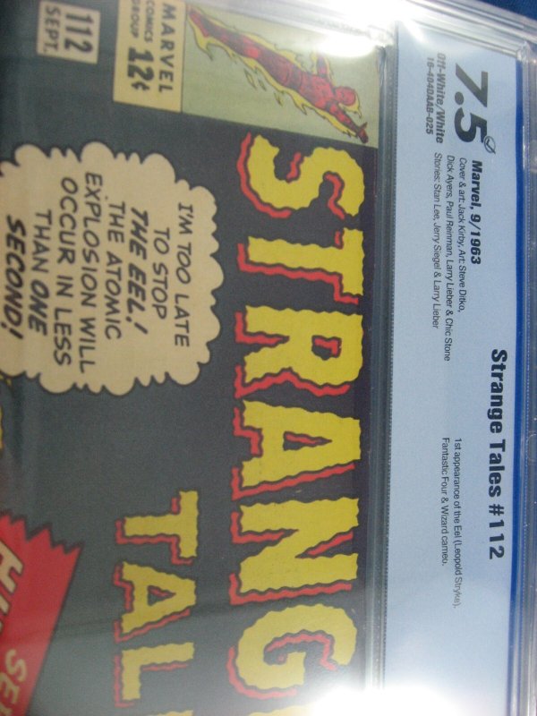 STRANGE TALES 112 CBCS 7.5 MARVEL 1963