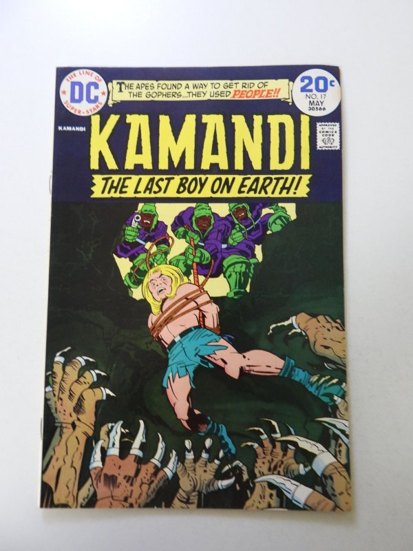 Kamandi, The Last Boy on Earth #17 (1974) FN/VF condition