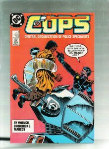 COPS #8, NM, Law, Bad Guys, DC, 1988, 1989