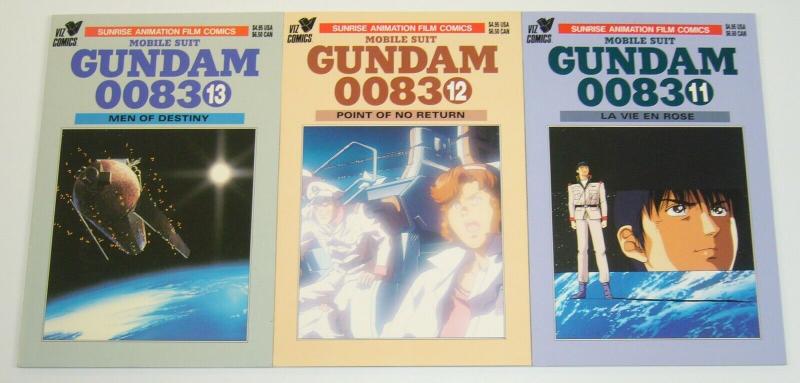 Mobile Suit Gundam 0083 #1-13 VF/NM complete series - viz manga - sunrise set