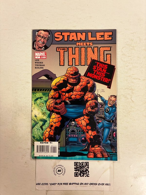 Stan Lee Meets The Thing #1 NM DC Comic Books Fantastic Four 21 HH110